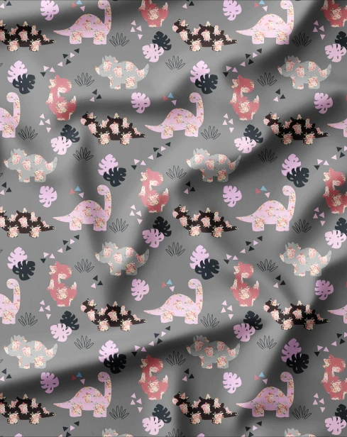 RM-1087-Dinosaur_patterns_GIRL_Grey_20x21_PATTERN_50cm_poduszka (2).jpg